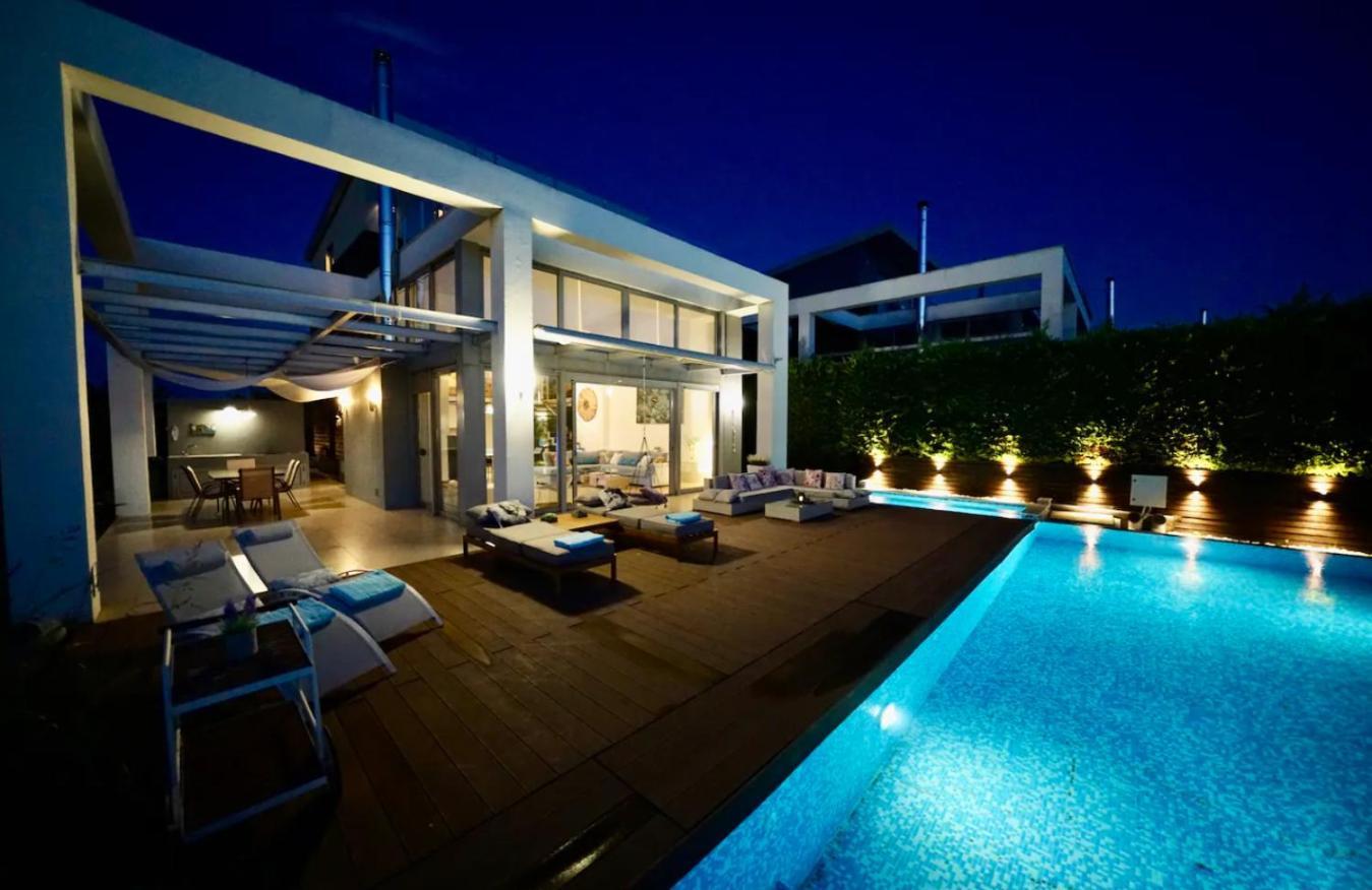 Island Villa Sani Sea View Eksteriør billede